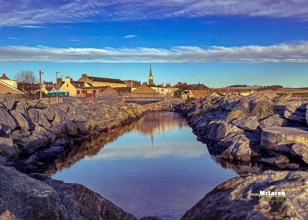 where the river meets the sea stonehaven